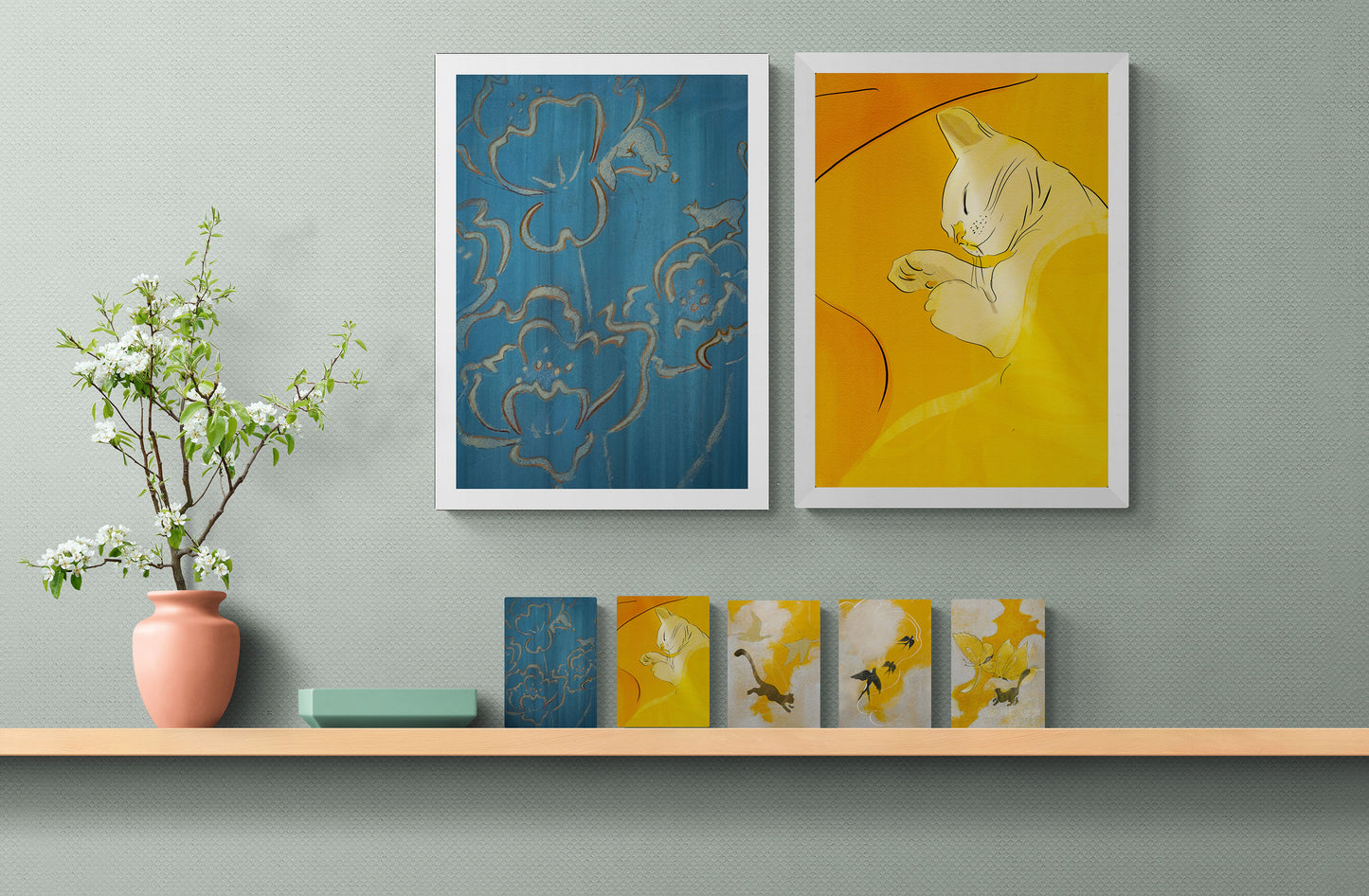 Post Card set of five