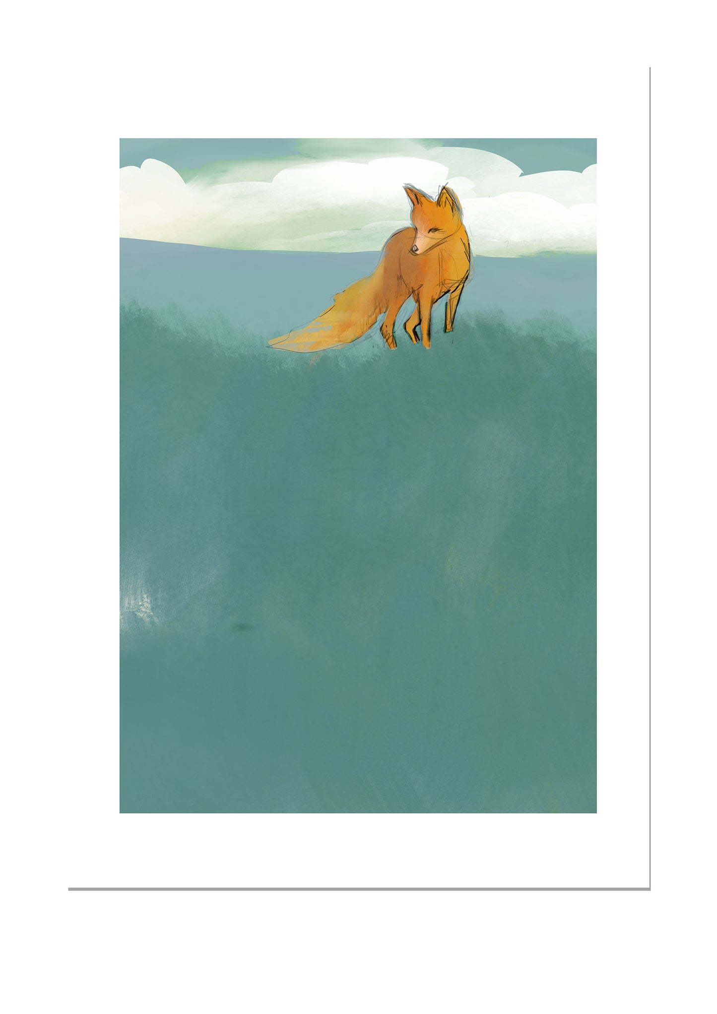 The fox at the western sea