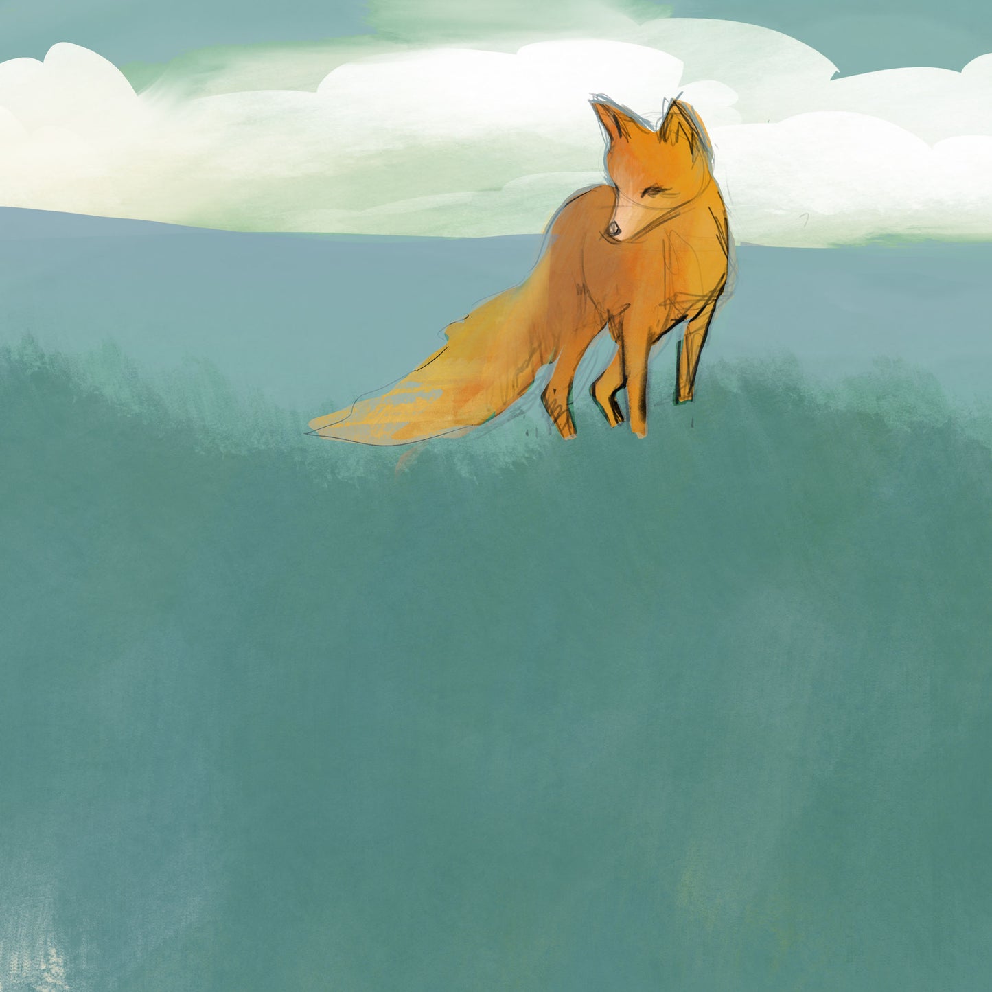 The fox at the western sea